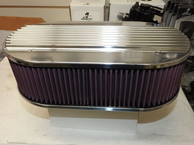 Air Filter - Fits our NEW 4 Port Hilborn type 4 port, and   the Original Hilborn